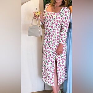 Floral Long Sleeve Dress